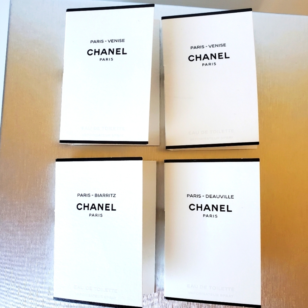 Chanel perfume sample bundle New!